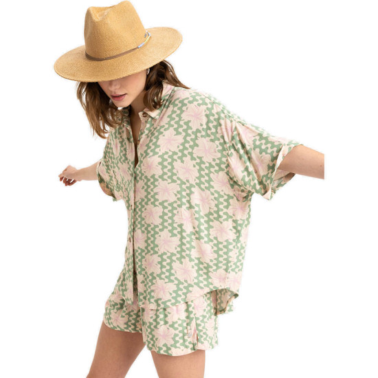 Roxy Γυναικείο πουκάμισο Beach Nostalgia - Short Sleeves Shirt